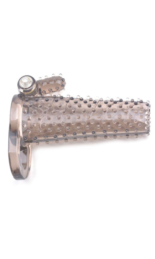 Black Sleeve With Bumps And Bullet Vibrator
