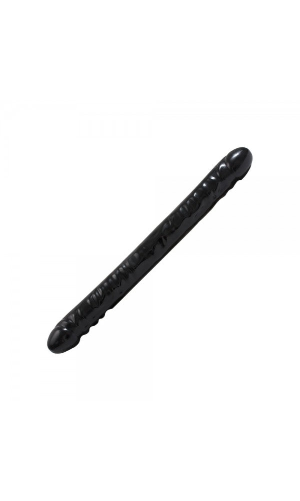 Double Header 18 Inch Veined Dong Black