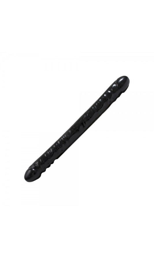 Double Header 18 Inch Veined Dong Black