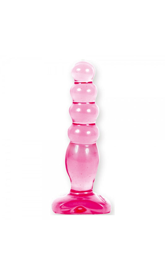Crystal Jellies Anal Delight Butt Plug Pink