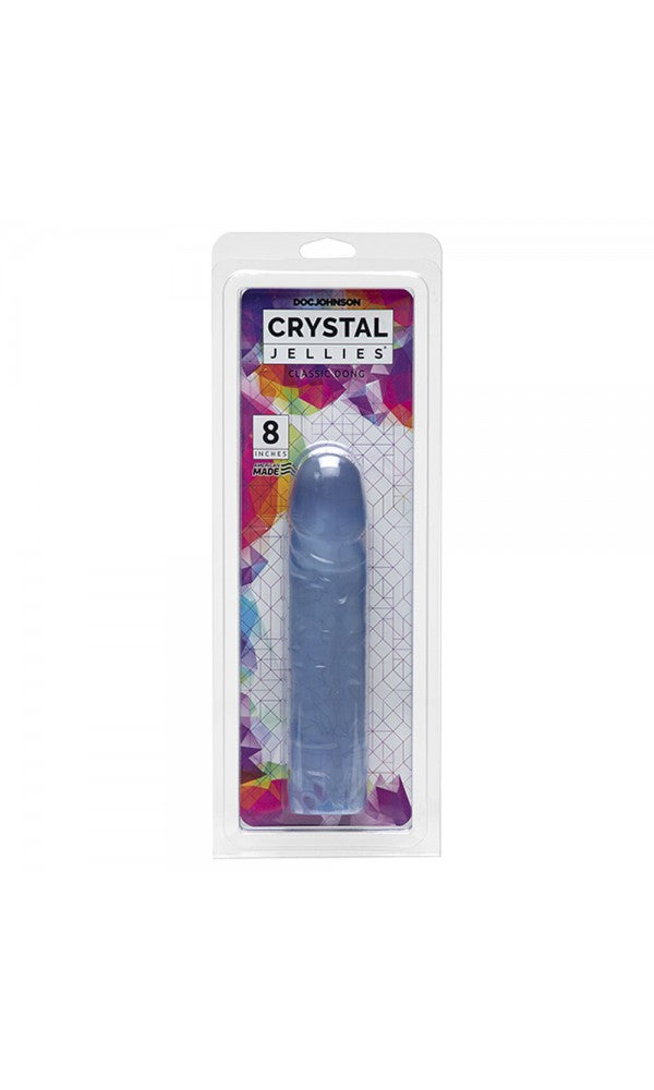 Crystal Jellies 8 Inch Dong Clear