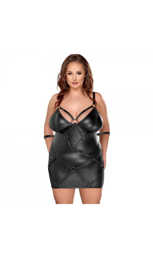 Cottelli Curves Bondage Plus Dress