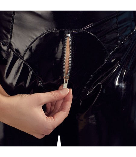 Black Level Vinyl Jumpsuit