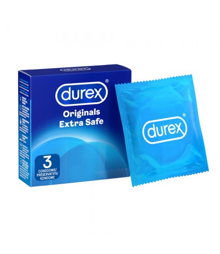 Durex Extra Safe Regular Fit Condoms 3 Pack
