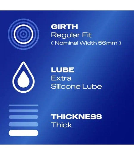 Durex Extra Safe Regular Fit Condoms 3 Pack