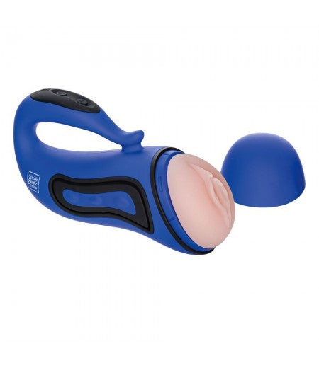 Apollo Alpha Stroker 2 Rechargeable Blue Masturbator
