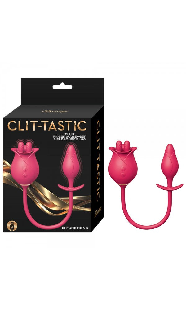 ClitTastic Tulip Finger Massager Pleasure Plug Set