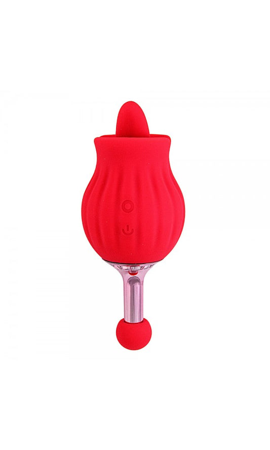 ClitTastic Rose Bud Dual Massager Rechargeable
