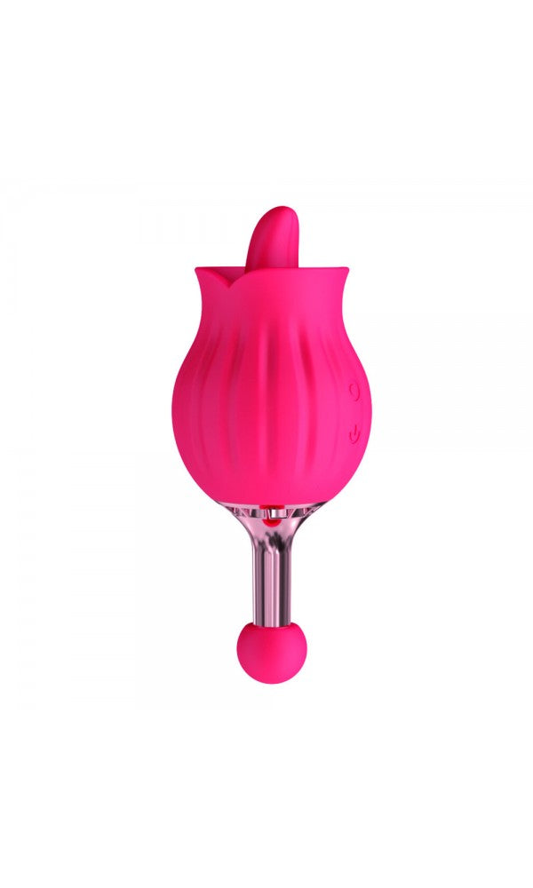 ClitTastic Rose Bud Dual Massager Rechargeable