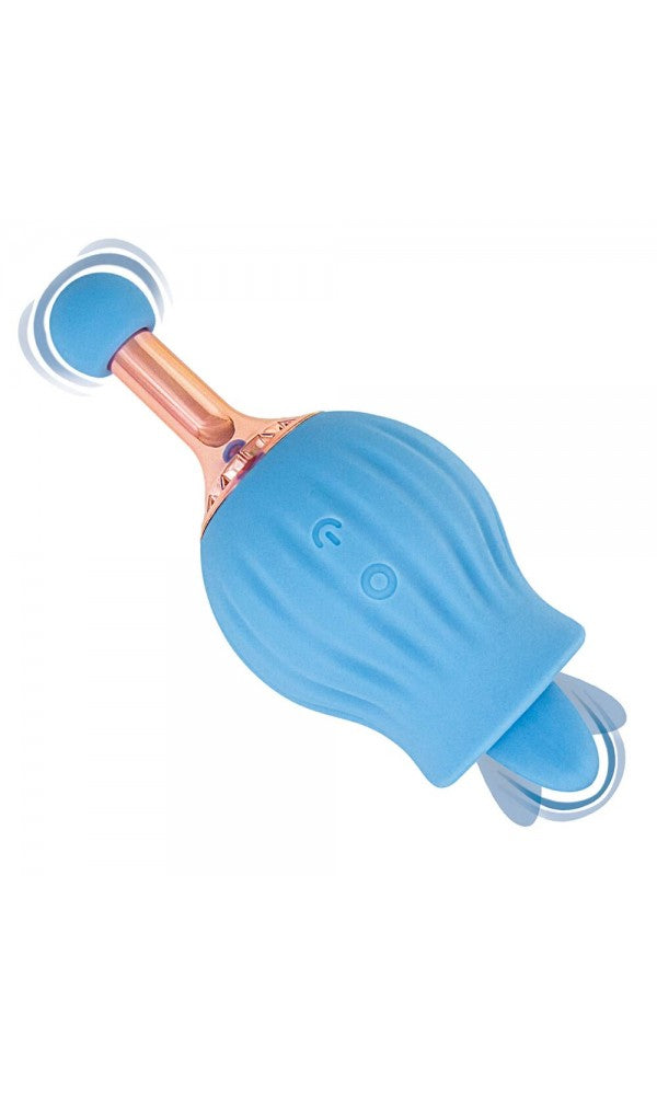 ClitTastic Rose Bud Dual Massager Rechargeable
