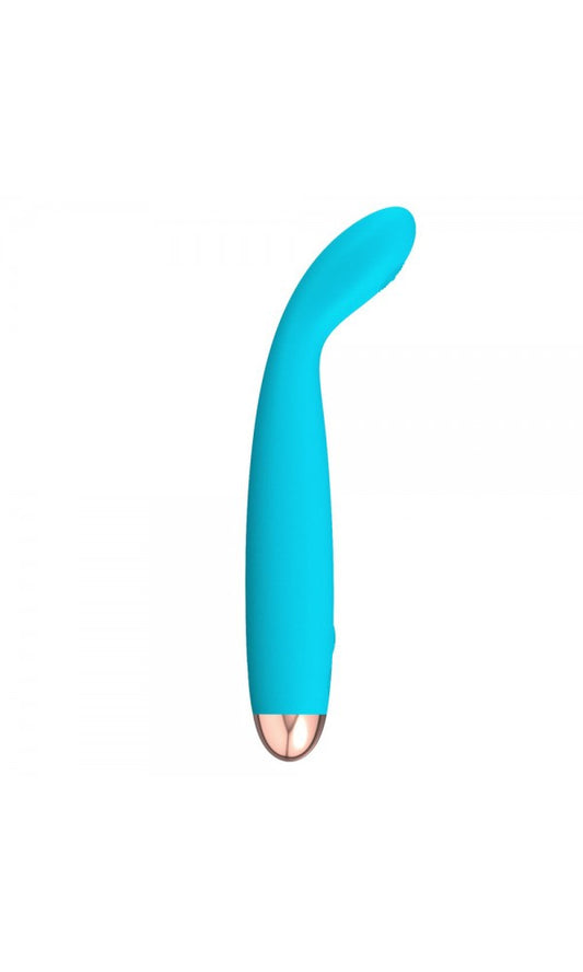 Cuties Silk Touch Rechargeable Mini Vibrator Blue