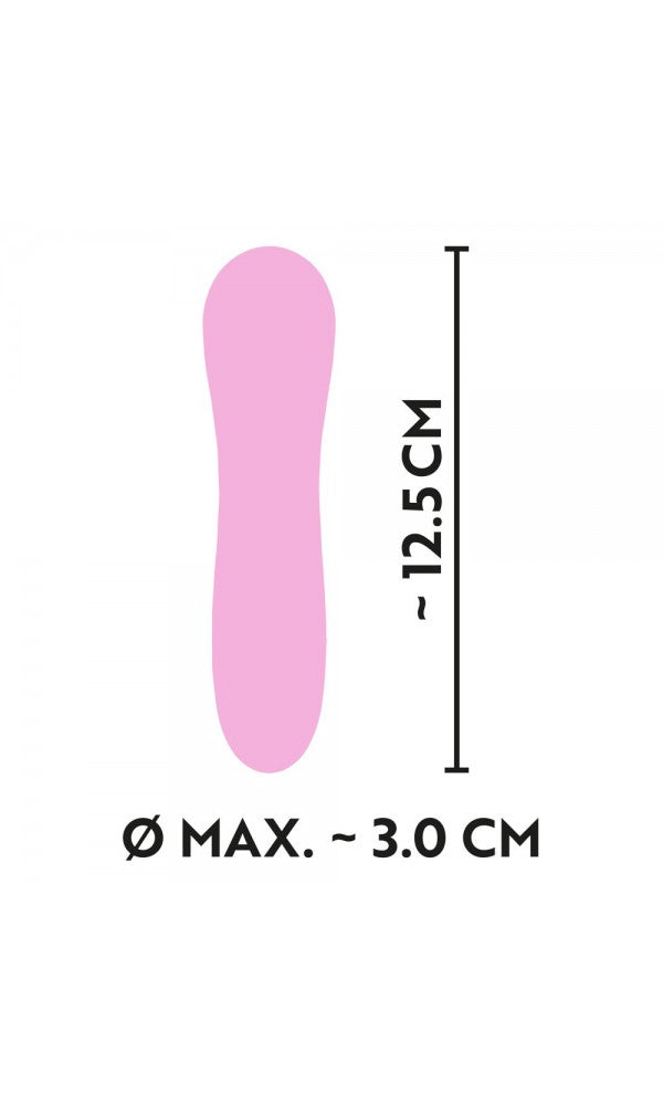 Cuties Silk Touch Rechargeable Mini Vibrator Pink