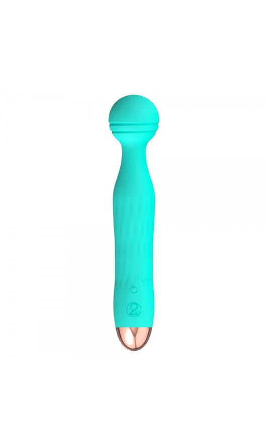 Cuties Silk Touch Rechargeable Mini Vibrator Green