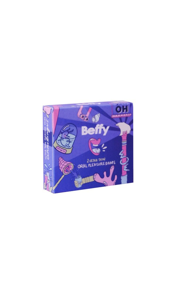 Beffy Ultra Thin Oral Pleasure Dams 2 Pieces