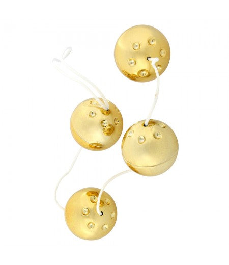 4 Gold Vibro Balls