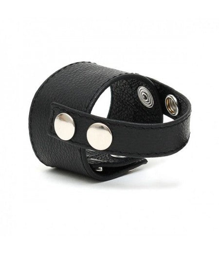 Leather Cock Ring Strap