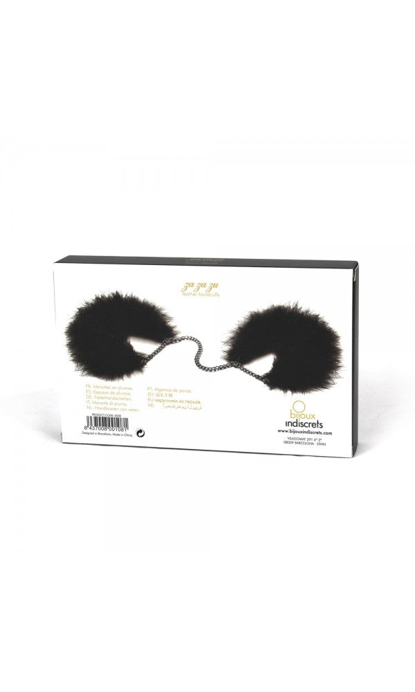 Bijoux Indiscrets Za Za Zu Feather Handcuffs