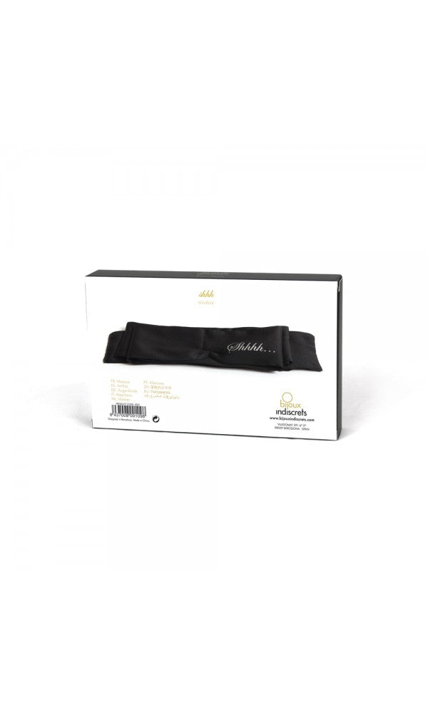 Bijoux Indiscrets Shhh Satin Luxury Blindfold