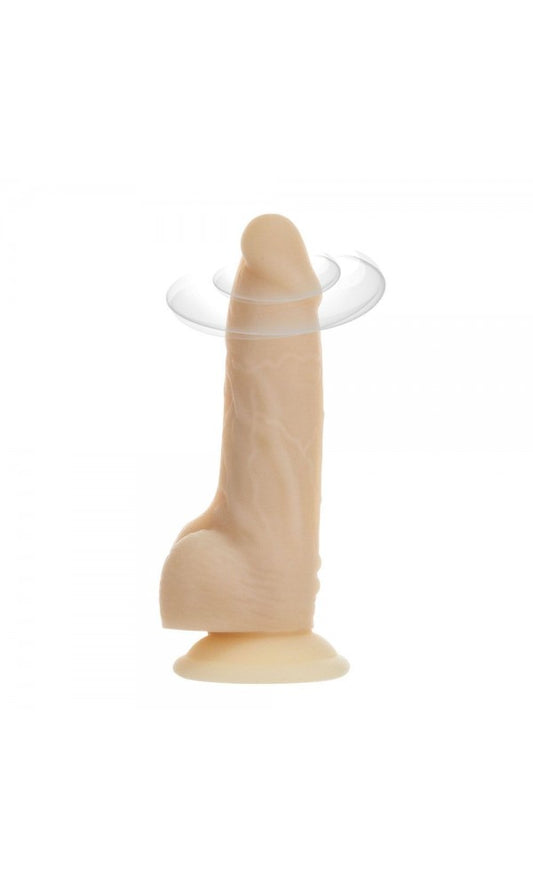 Naked Addiction 7 Inch Rotating and Vibrating Dong