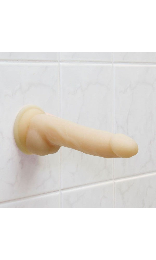 Naked Addiction 7 Inch Rotating and Vibrating Dong
