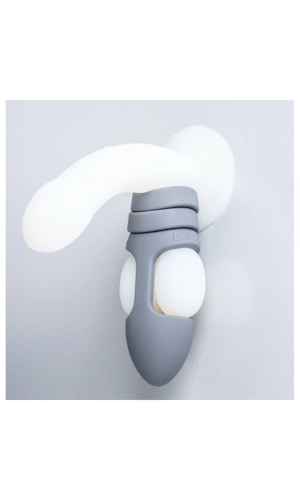 Balldo The Worlds First Ball Dildo Steel Grey