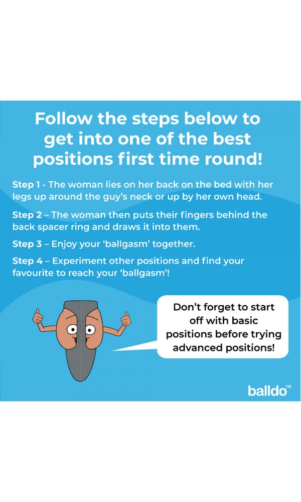 Balldo The Worlds First Ball Dildo Steel Grey