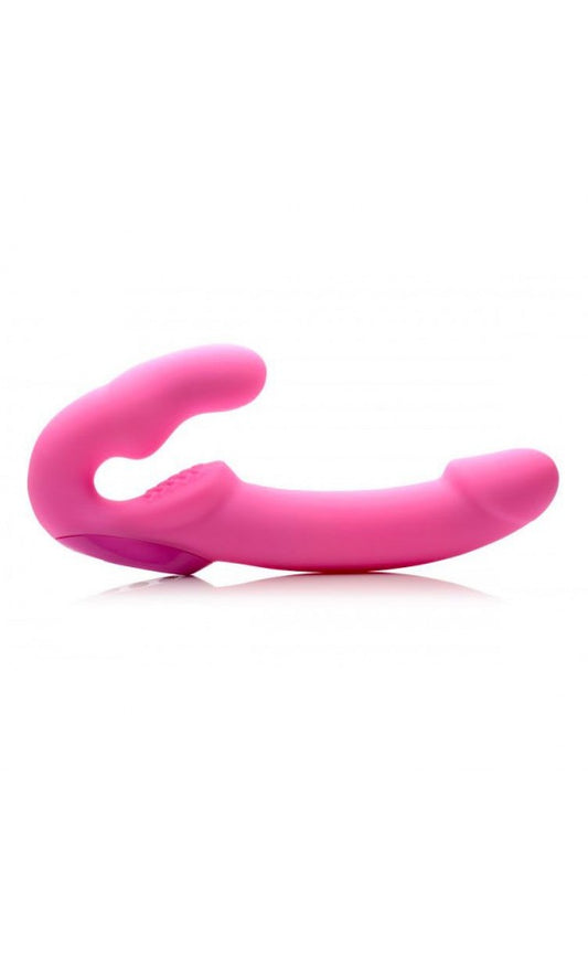 Strap U Urge Rechargeable Vibrating Strapless Strap On With Remo