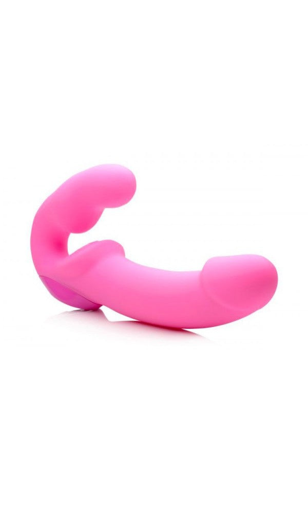 Strap U Urge Rechargeable Vibrating Strapless Strap On With Remo