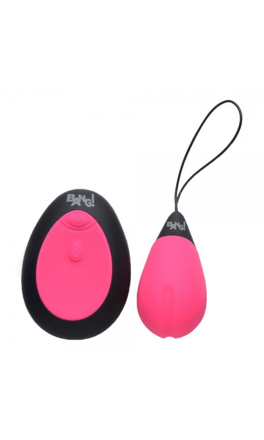 10X Silicone Vibrating Egg Pink