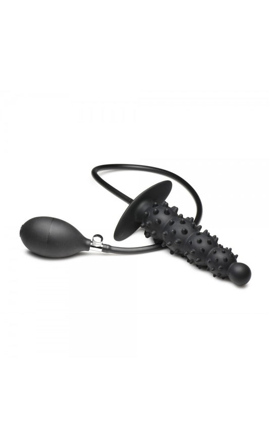 Ass Puffer Nubbed Inflatable Anal Plug