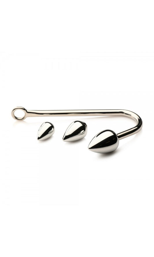 Anal Hook Trainer with 3 Plugs