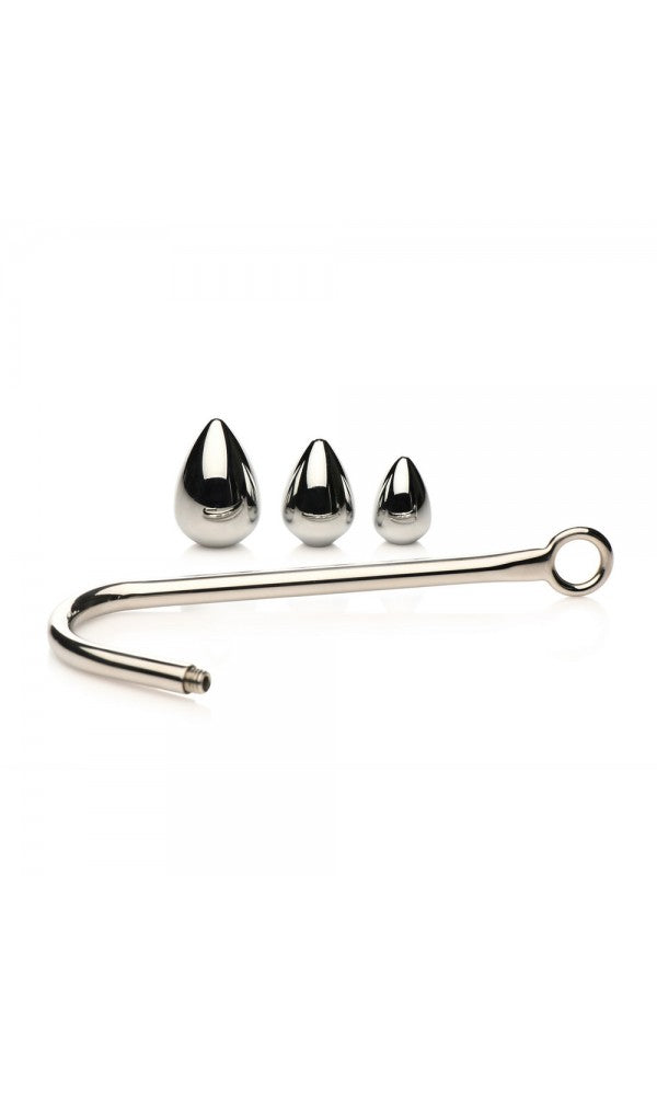 Anal Hook Trainer with 3 Plugs
