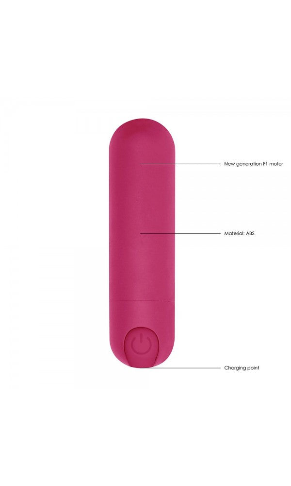 10 speed Rechargeable Bullet Pink