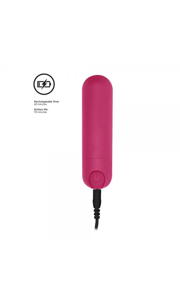 10 speed Rechargeable Bullet Pink