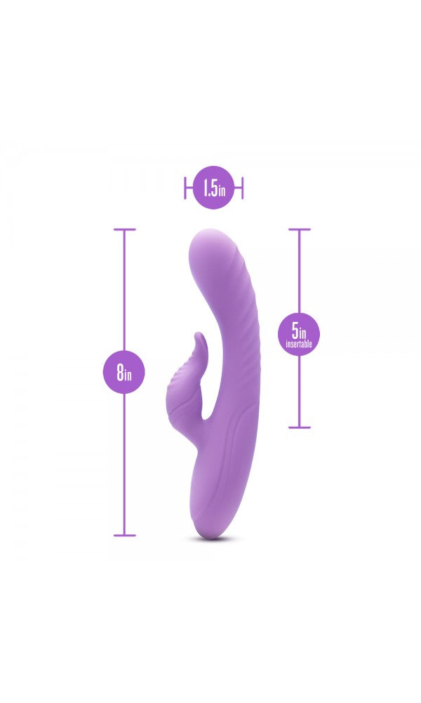 Blush Evelyn Powerful Dual Stimulator Vibe