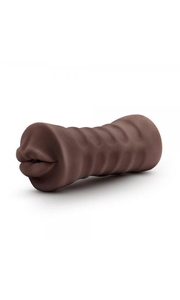 Hot Chocolate Heather Mouth Vibrating Masturbator