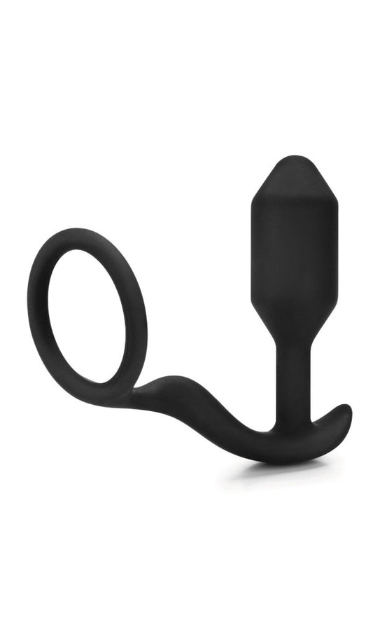 bVibe Snug And Tug Anal Plug And Cock Ring