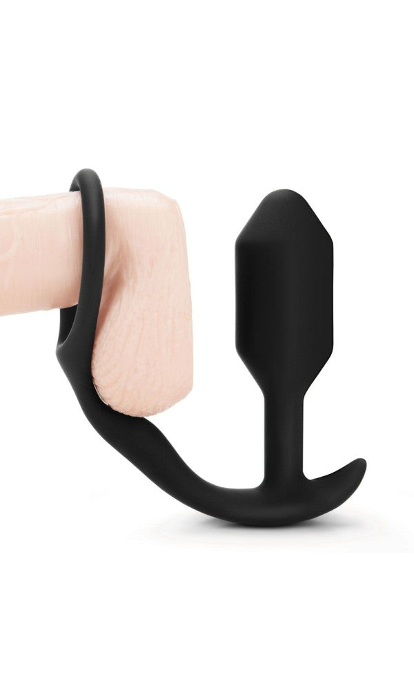 bVibe Snug And Tug Anal Plug And Cock Ring