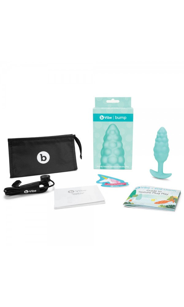 B Vibe Bump Textured Butt Plug