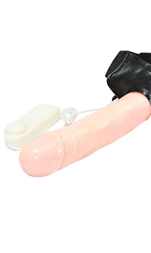 Easy StrapOn Hollow Vibrator