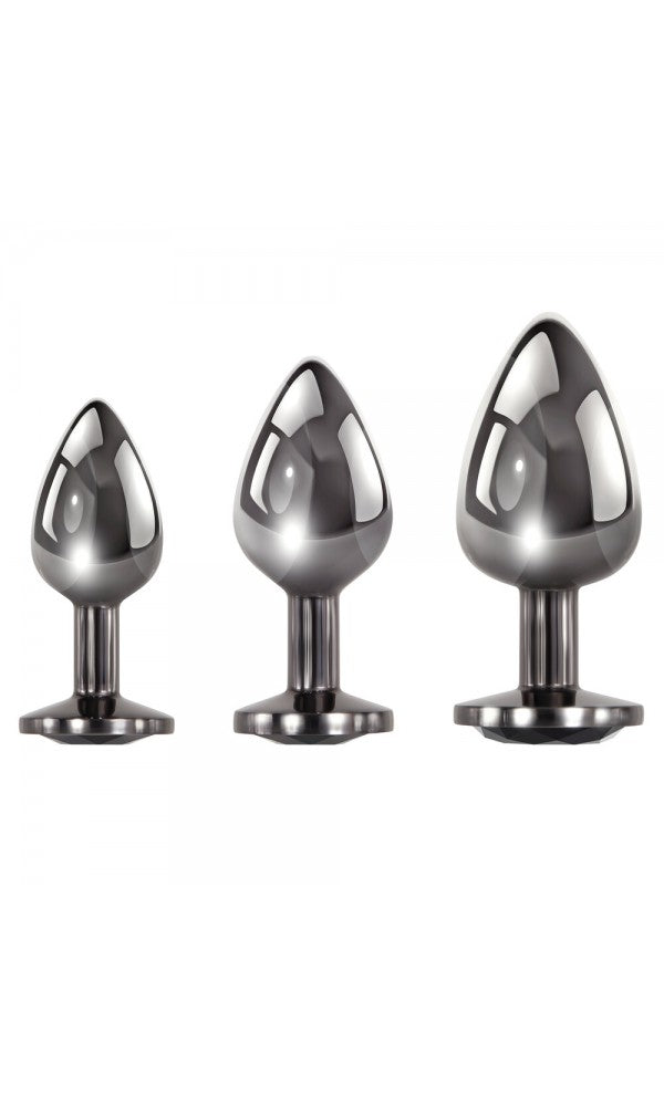 Evolved Black Gem Anal Plug Set