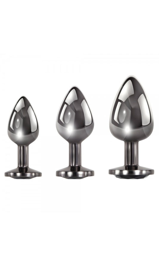 Evolved Black Gem Anal Plug Set
