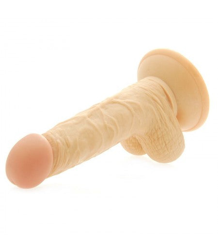 6 Inch Realistic Dong with Scrotum