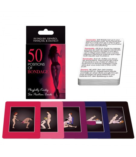 50 Positions of Bondage Sex Position Cards