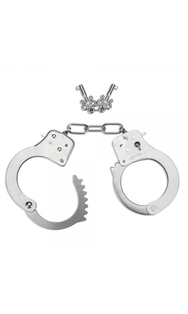 Me You Us Premium Heavy Duty Metal Bondage Handcuffs
