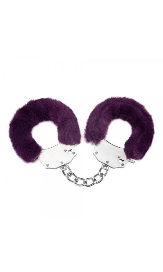 Me You Us Furry Handcuffs Purple