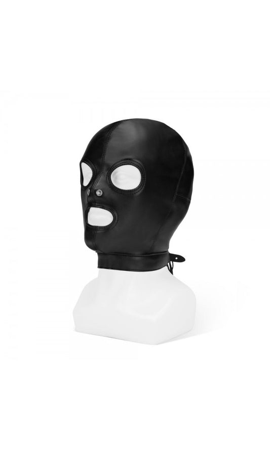 Me You Us Black Hood With Eyes Nose Mouth
