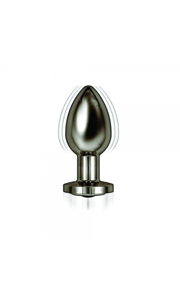 Ass Sation Remote Vibrating Butt Plug Black