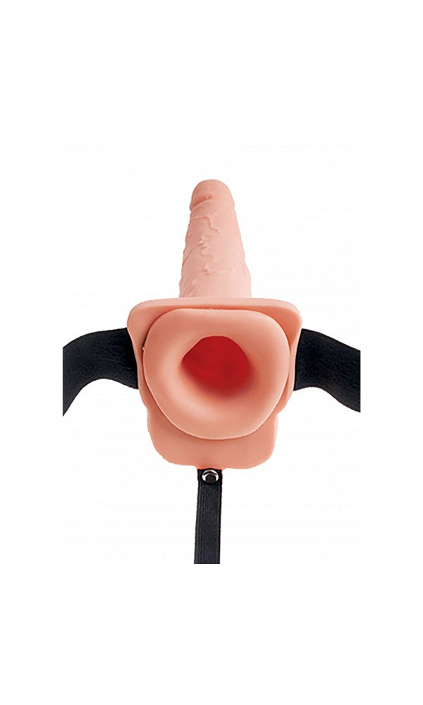 Fetish Fantasy 7.5 Inch Hollow Squirting Strapon