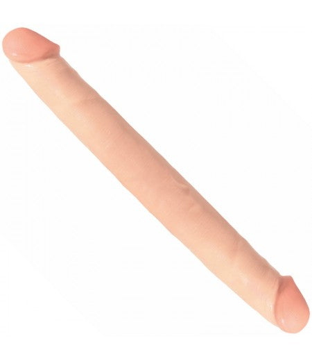 Basix 12 Inch Double Dong Flesh